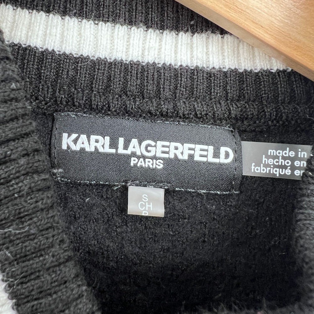 Karl Lagerfeld Paris Choupette‎ Cat Varsity Jacket Spell Out Size S - Picture 4 of 8